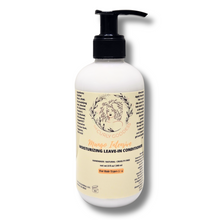 Load image into Gallery viewer, Curly Goddess Leave-In Conditioner placed beside defined, frizz-free curls – the best leave-in conditioner for natural hair.