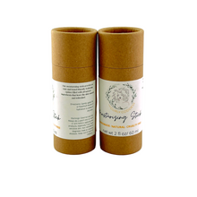 Load image into Gallery viewer, Matcha Moisturizing Stick. Use for any trouble dry areas on the skin. 2 Fluid ounces. Mild mango scent. Filled with mango, cocoa, and shea butter, jojoba, vitamin e and coconut oil. Great for travel. TSA approved size.