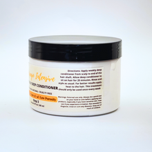 Load image into Gallery viewer, Intensive deep conditioner with mango butter. Should be used weekly to soften and mositurize curl hair. Can be done prior to shampooing or after.
