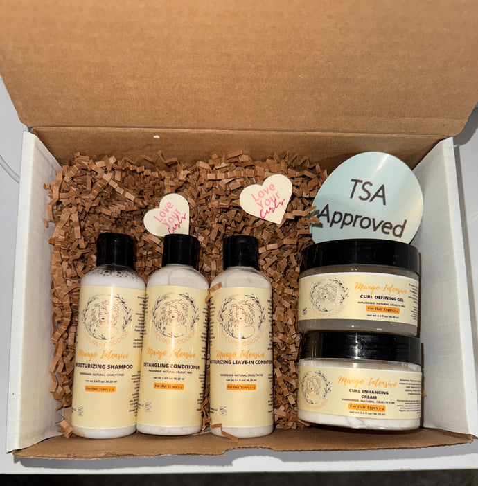 The Curly Goddess Travel Set