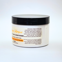 Load image into Gallery viewer, Intensive deep conditioner with mango butter. Should be used weekly to soften and mositurize curl hair. Can be done prior to shampooing or after. 
